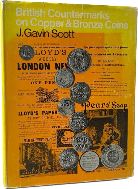 Scott, J. G.
 British Countermarks an Copper and Bronze Coins. London 1975. 179...