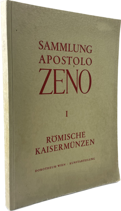 Dorotheum, Wien Auktion vom 13.06.1955
 Sammlung Apostolo Zeno. I. Römische Kai...