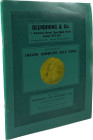 Glendining & Co., London Auktion vom 24.11.1976
 Catalogue of English Hammered Gold coins. 181 Nrn., 16 Tfn. Ergebnisliste. Orig.-Broschur, obere Eck...