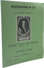 Glendining & Co., London Auktion vom 05.10.1977
 English coins and medals (Charles I - Anne) and Colonial coins collected by Archbishop Sharp (1645 -...