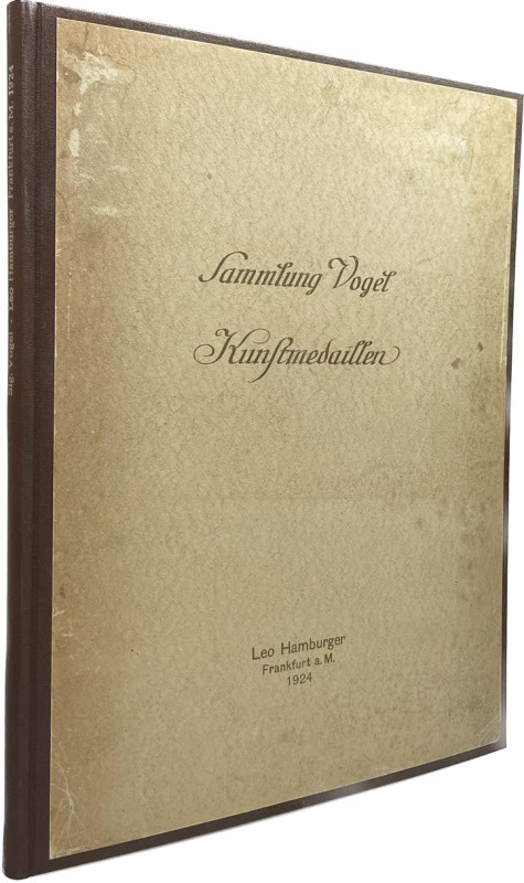 Hamburger, Leo, Frankfurt a.M. Auktion 72 vom 04.11.1924
 Slg. Vogel. Teil 1. K...