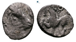 Eastern Europe. Imitation of Philip II of Macedon 200 BC. Drachm AR