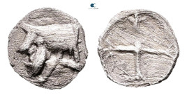 Sicily. Gela circa 480-475 BC. Litra AR