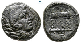 Kings of Macedon. Uncertain mint. Alexander III "the Great" 336-323 BC. Bronze Æ