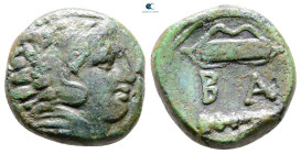 Kings of Macedon. Uncertain mint. Alexander III "the Great" 336-323 BC. Bronze Æ