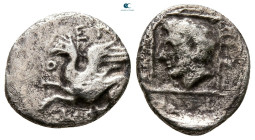 Thrace. Abdera circa 311-280 BC. Tetrobol AR