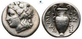 Thessaly. Lamia circa 400-350 BC. Hemidrachm AR
