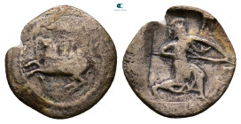 Thessaly. Perrhaebi circa 450-400 BC. Obol AR