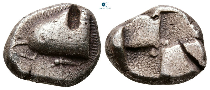 Paphlagonia. Sinope circa 490-425 BC. 
Drachm AR

17 mm, 5,95 g



Very F...