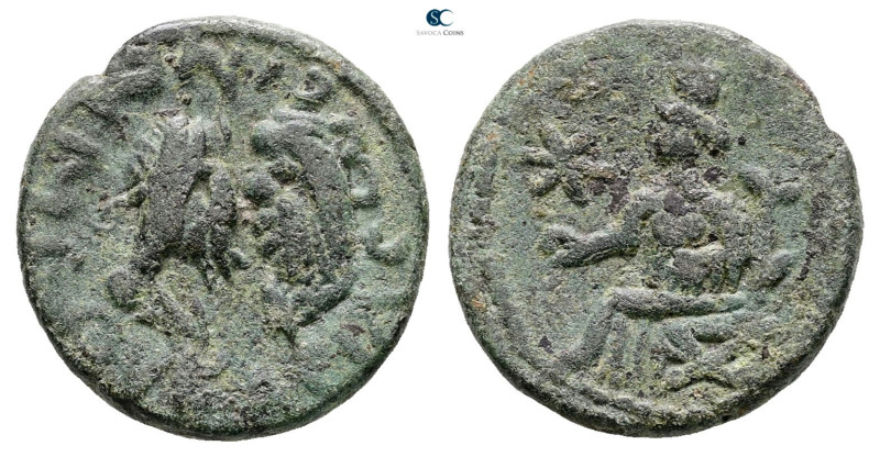 Kings of Bosporos. Thothorses with uncertain emperor AD 285-308. 
Stater Æ

2...