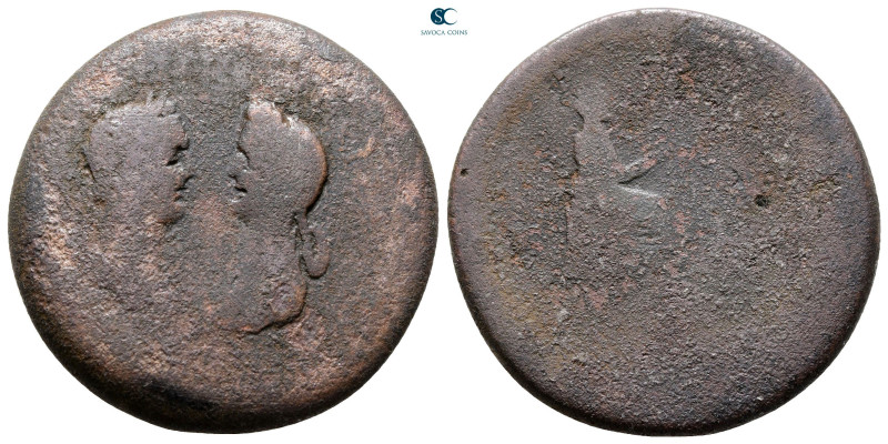 Cilicia. Mopsouestia - Mopsos. Domitian with Domitia AD 81-96. 
Bronze Æ

30 ...