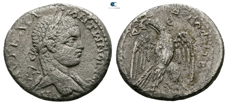 Seleucis and Pieria. Antioch. Elagabal AD 218-222. 
Billon-Tetradrachm

26 mm...