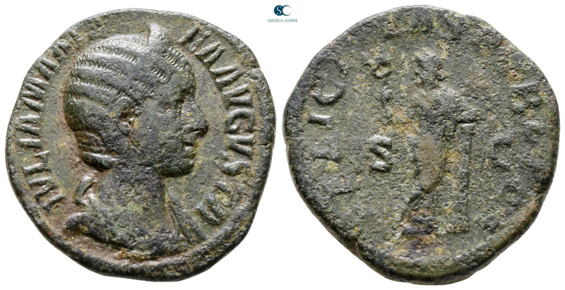 Julia Mamaea. Augusta AD 225-235. Rome
Sestertius Æ

30 mm, 19,47 g



Ne...