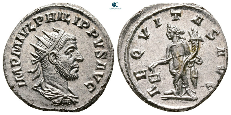 Philip I Arab AD 244-249. Antioch
Antoninianus AR

21 mm, 4,02 g



Extre...