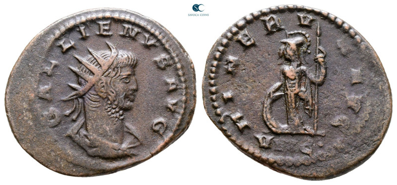 Gallienus AD 253-268. Antioch
Billon Antoninianus

23 mm, 3,42 g



Very ...