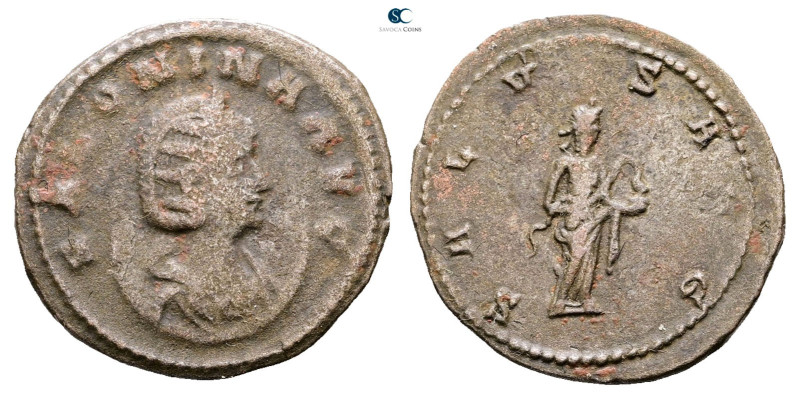 Salonina AD 254-268. Antioch
Billon Antoninianus

22 mm, 3,08 g



Nearly...