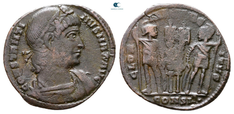 Constantine I the Great AD 306-337. Constantinople
Follis Æ

19 mm, 1,76 g
...