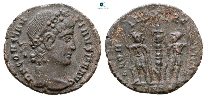 Constantine I the Great AD 306-337. Nicomedia
Follis Æ

 mm, 1,40 g



Ve...