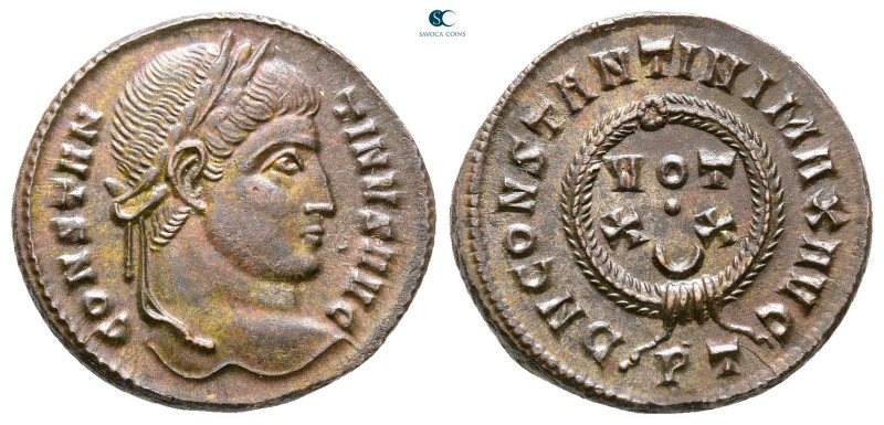 Constantine I the Great AD 306-337. Ticinum
Follis Æ

19 mm, 3,42 g



Ex...