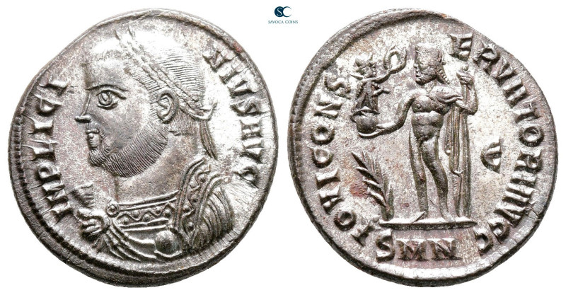 Licinius I AD 308-324. Nicomedia
Follis Æ silvered

20 mm, 3,47 g



Near...