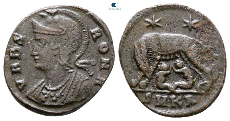 City Commemoratives AD 330-354. Cyzicus
Follis Æ

18 mm, 1,99 g



Very F...