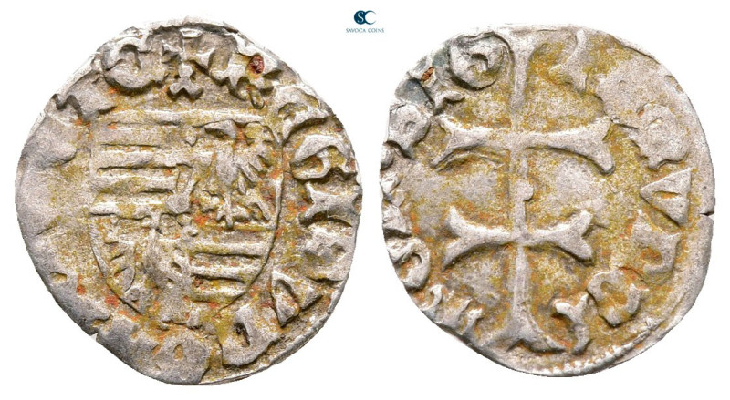 Hungary. Sigismund von Luxembourg AD 1387-1437. 
Denar AR

13 mm, 0,41 g

...