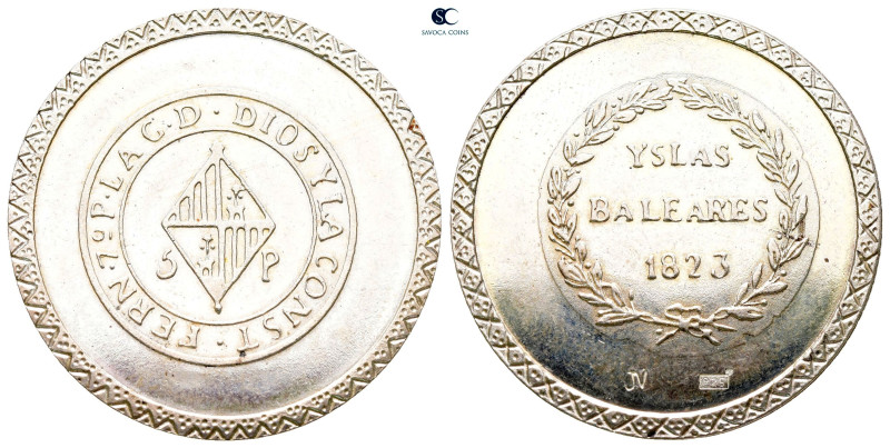 Spain. circa AD 1970-2000. 
Medal AR

30 mm, 7,43 g



Good Extremely Fin...