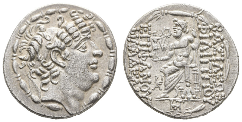 SELEUKIDIEN, Tetradrachme (15,48 g), 93-83 v. Chr., Philip I. Philadelphos, unbe...