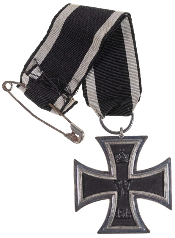 Preußen, Eisernes Kreuz 1914, 2. Klasse, OEK 1909, am Band, Zustand 2.