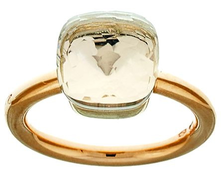 Ring Pomellato Nudo Classic mit Topas, 750 Roségold, Modellnummer: P120002027, b...