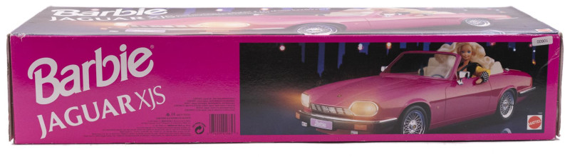 JAGUAR XJS Cabrio in pink, ca. 1994, OVP, Mattel Nr. 12386