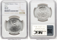 Estados Unidos silver Onza 1993-Mo MS69 NGC, Mexico City mint, KM494.4. Libertad. HID09801242017 © 2024 Heritage Auctions | All Rights Reserved