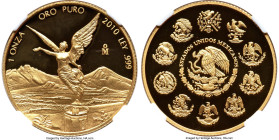 Estados Unidos gold Proof Onza 2010-Mo PR70 Ultra Cameo NGC, Mexico City mint, KM675. HID09801242017 © 2024 Heritage Auctions | All Rights Reserved