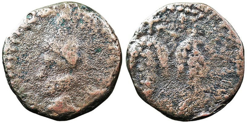 Monedas Antiguas
Norte de África
AE-25. Lixus, Larache. A/Cabeza de Chusor-Pht...