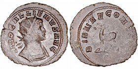 Imperio Romano
Galieno
Antoniniano. VE. Roma. (253-268). R/DIANAE CONS. AVG. Antílope a la izq. con la cabeza vuelta, en exergo €. 3.56g. RIC.146. E...