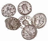 Imperio Romano
Galieno
Antoniniano. VE. (253-268). Lote de 6 monedas. Interesante lote. MBC+ a BC.
