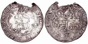 Monedas Medievales
Corona Castellano Leonesa
Enrique IV
Real. AR. Cuenca. Con (C) y cuenco en los extremos del eje. 3.06g. AB.710,3. Falta en orla....