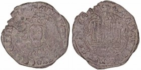 Monedas Medievales
Corona Castellano Leonesa
Enrique IV
Cuartillo. VE. Sevilla. Con S bajo el castillo. AB.755. Grieta. MBC-/BC+.