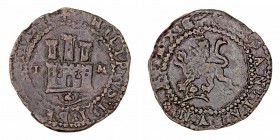 Monarquía Española
Felipe II
2 Cuartos. AE. Toledo. s/f. 4.27g. Cal.871. MBC.