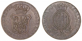 Monarquía Española
Isabel II
3 Quartos. AE. Barcelona. 1846. 7.26g. Cal.712. MBC.