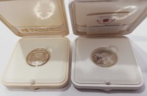Monedas Extranjeras
Vaticano 
5 Euro. AR. Lote de 2 monedas. Sede Vacante. 2005 y 2013. Presentadas en estuches y con certificados. FDC.
