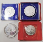 Monedas Extranjeras
Lotes de Conjunto
AR. Lote de 4 monedas. Israel 5 Lirot 1973, Mauricio 25 Rupias 1977, Seychelles 25 Rupias 1977, St. Helena 25 ...