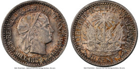 Republic 10 Centimes 1882-(a) MS62 NGC, Paris mint, KM44. HID09801242017 © 2024 Heritage Auctions | All Rights Reserved