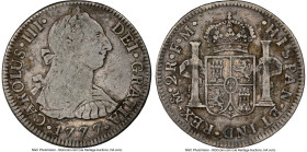Charles III 2 Reales 1777 Mo-FM Fine 12 NGC, Mexico City mint, KM88.2, Cal-663. HID09801242017 © 2024 Heritage Auctions | All Rights Reserved