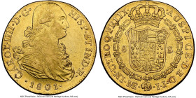 Charles IV gold 8 Escudos 1801 LM-IJ AU50 NGC, Lima mint, KM101, Cal-1602. HID09801242017 © 2024 Heritage Auctions | All Rights Reserved