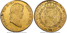 Ferdinand VII gold 8 Escudos 1817 LM-JP AU53 NGC, Lima mint, KM129.1, Cal-1764. HID09801242017 © 2024 Heritage Auctions | All Rights Reserved