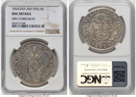 Republic 8 Reales 1834 LM-MM UNC Details (Obverse Corrosion) NGC, Lima mint, KM142.3. HID09801242017 © 2024 Heritage Auctions | All Rights Reserved