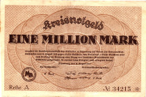 Germany - Weimar Republic Dillenburg 1 Million Mark 1923