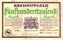 Germany - Weimar Republic Dillenburg 500000 Mark 1923