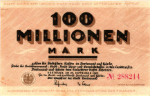Germany - Weimar Republic Dortmund 100 Million Mark 1923